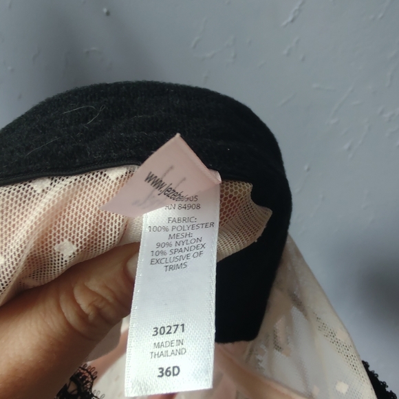 3 Piece Pink Scalloped Lingerie Set NWT - Picture 6 of 9